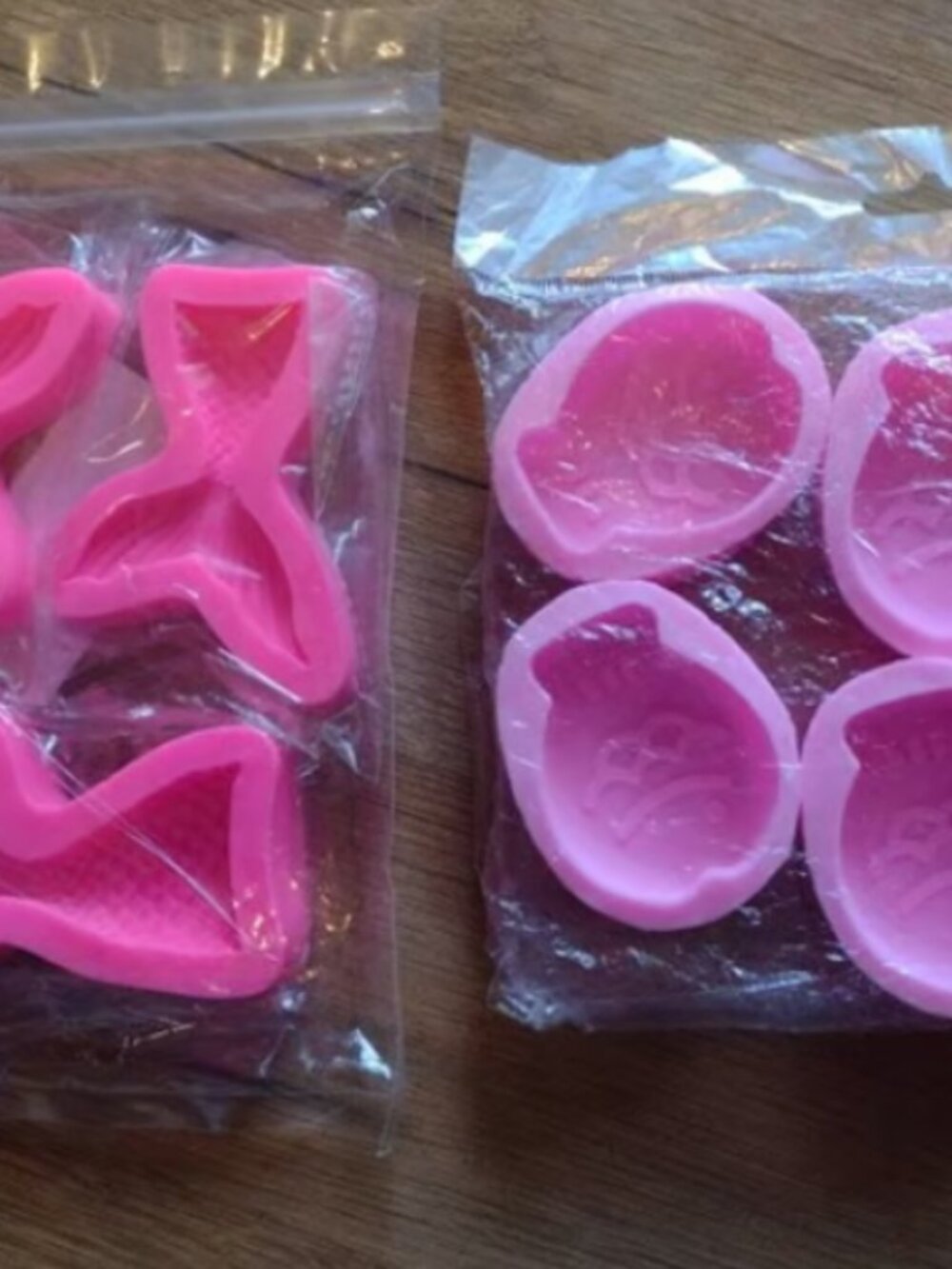 New 9 Fondant Molds Mermaid Fish Silicone Cake Decorating Cupcake Craft Resin